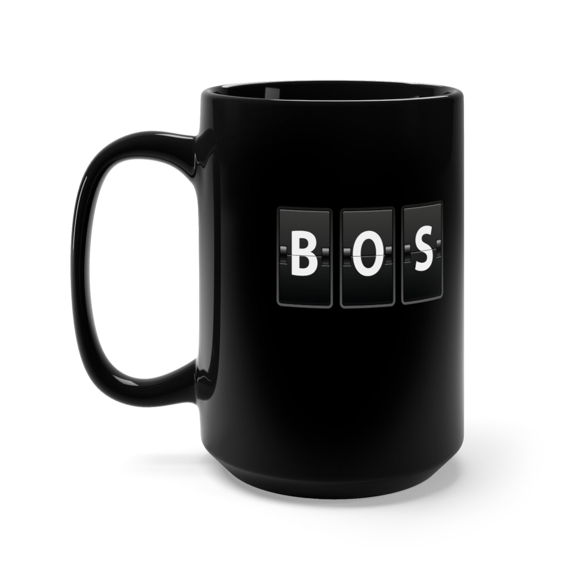 BOS Airport Diagram - 15oz Mug