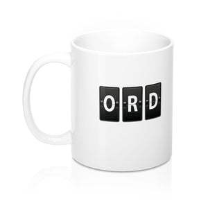 ORD Airport Diagram - 11oz Mug