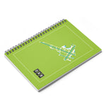 DAB Airport Diagram - Spiral Notebook