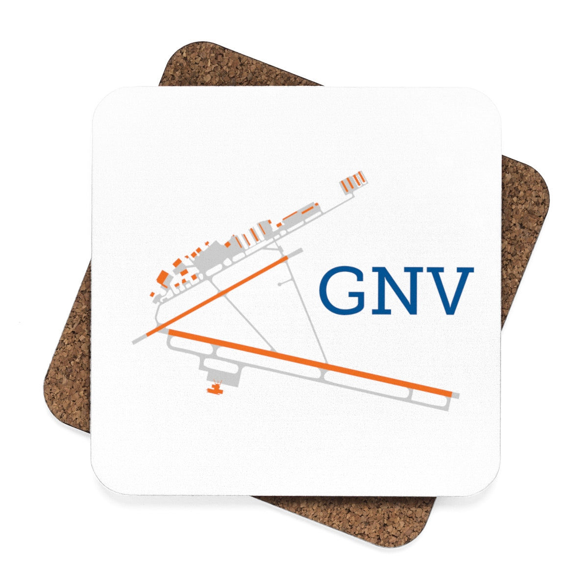 GNV Simple Diagram - Hardboard Coaster Set - 4pcs